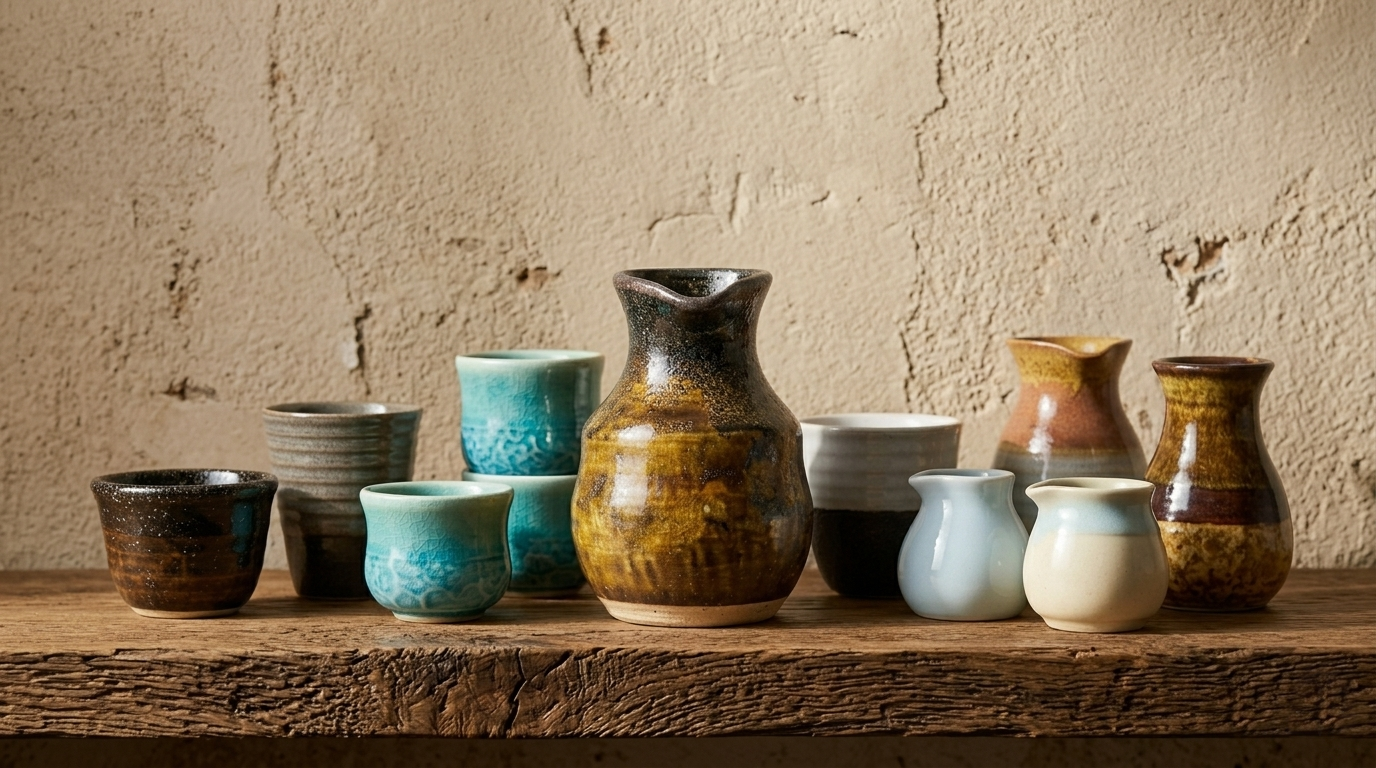 Japanese Hagi Yaki Pottery