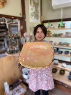 A pottery experience! ¥4500 per person. 陶器体験!1人あたり4500円。