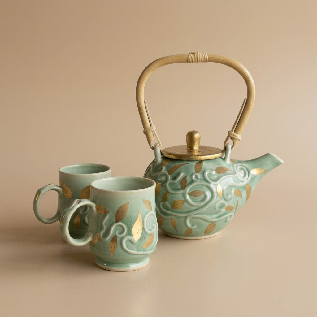 Art Nouveau Tea set
