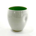 Yunomi bright green interior