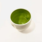 Yunomi bright green interior