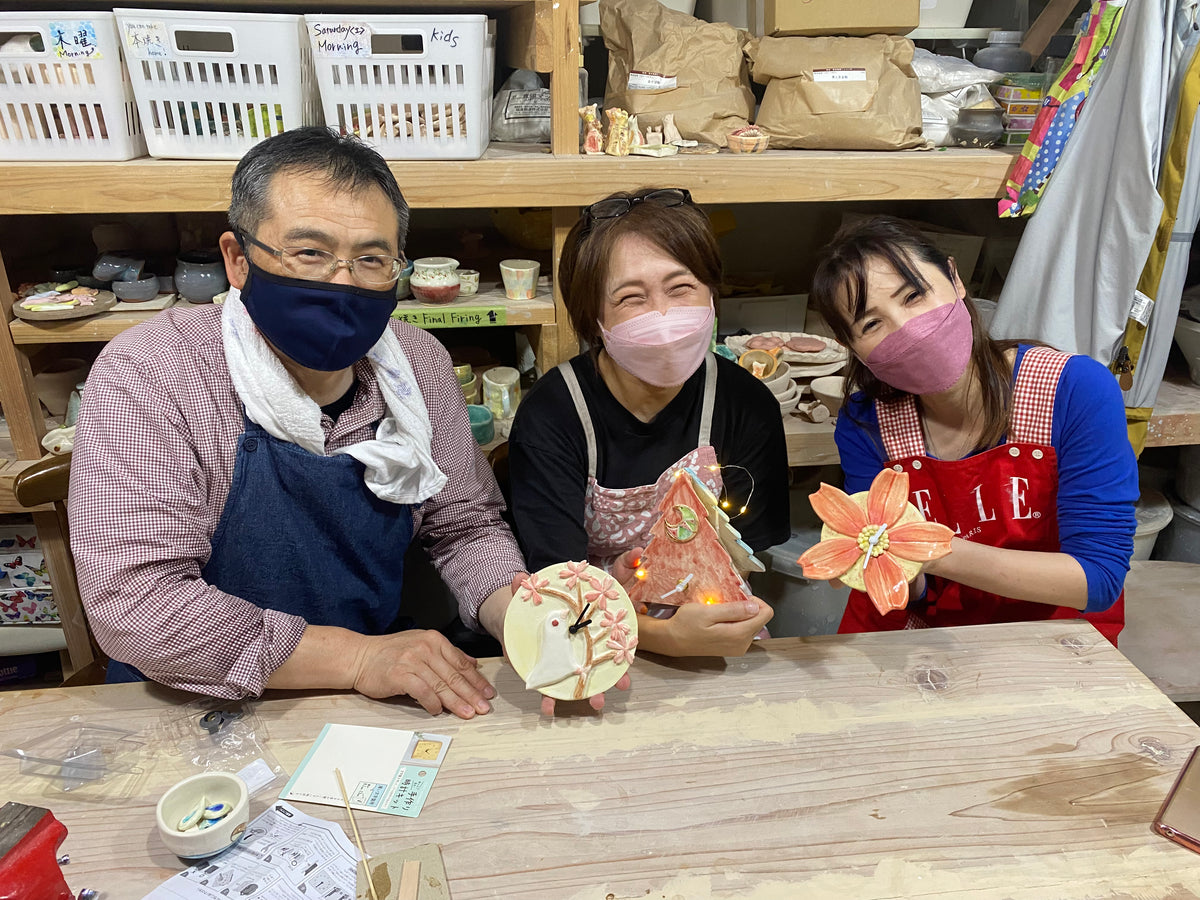 A nine day Pottery Experience, in Japan. 8th of April to the. 16th of April 2024