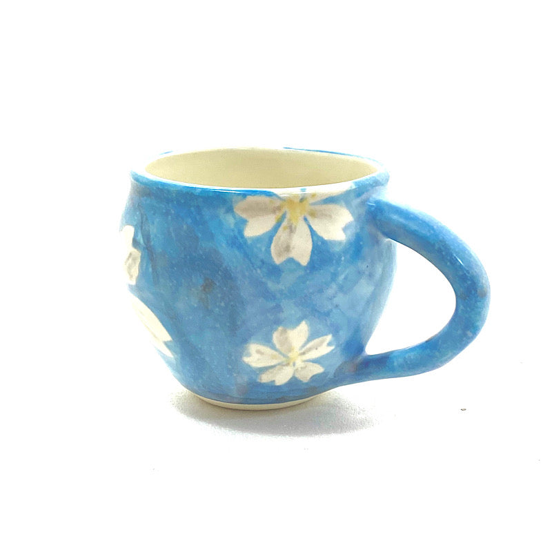 A White Sakura Mug