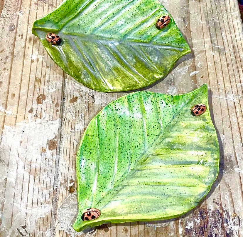 A ladybug tea set.