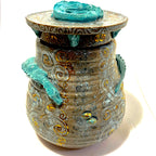 An Urn with dragons