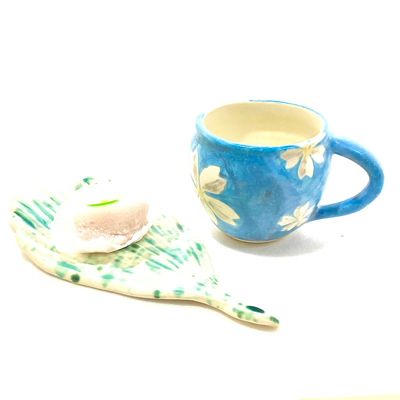 A White Sakura Mug